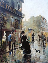 Boulevard in Paris