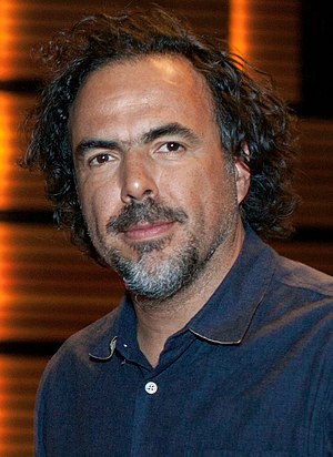 Alejandro González Iñárritu, Best Picture and Best Original Screenplay co-winner, and Best Director winner