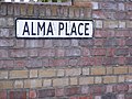 Alma Place sign - geograph.org.uk - 3085591.jpg
