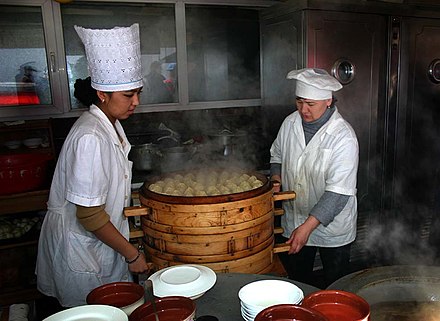 Kazakh food preparation began to develop in the 13th century