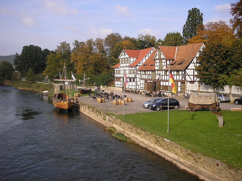 File:Alter Hafen Wanfried.JPG