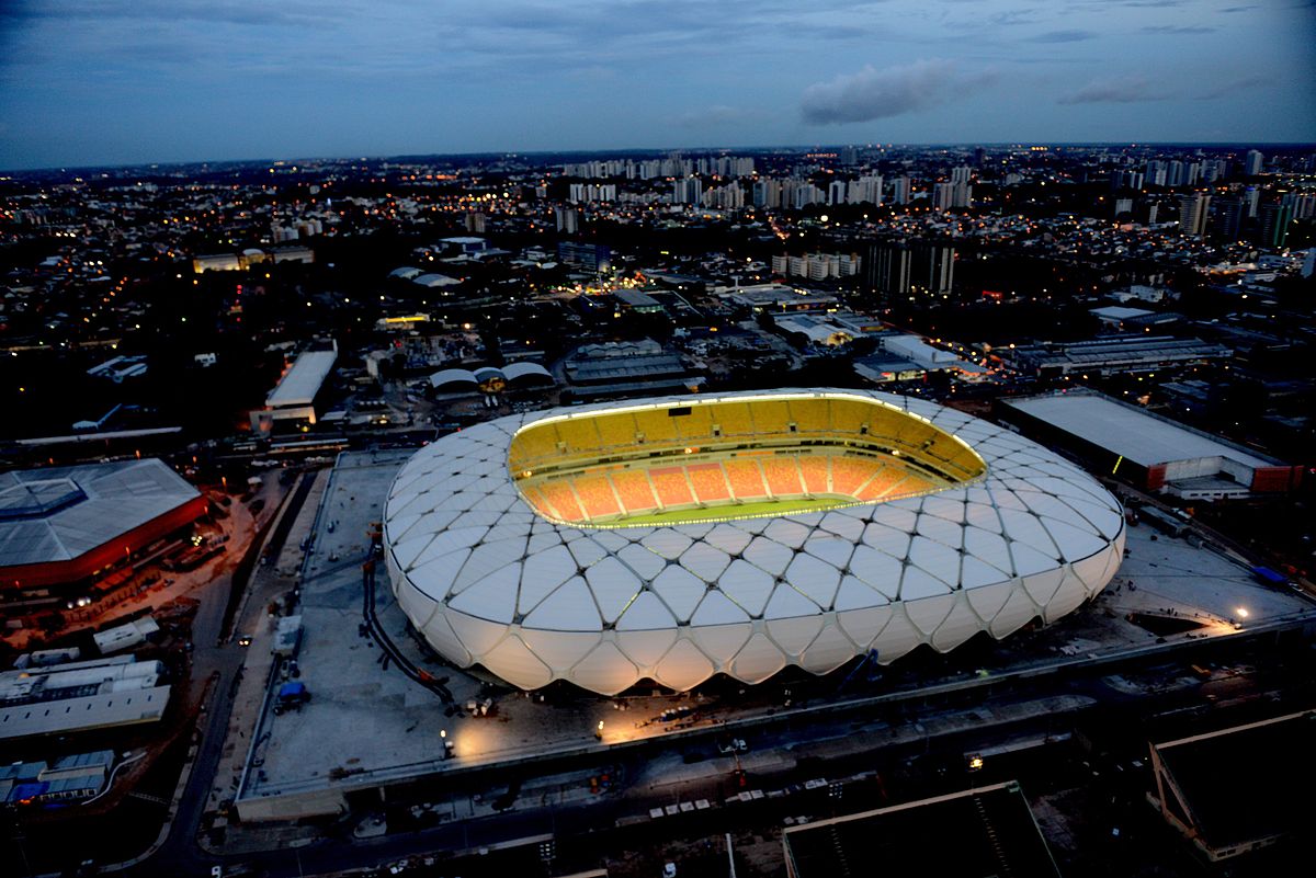 Com atraso e reclamações, Arena da Amazônia é 9º estádio