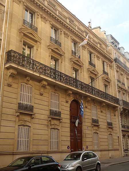 Ambassade de Chypre Paris