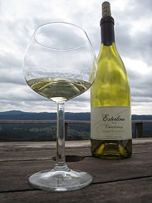 Chardonnay is Mendocino County's leading grape variety. Anderson Valley Chardonnay.jpg