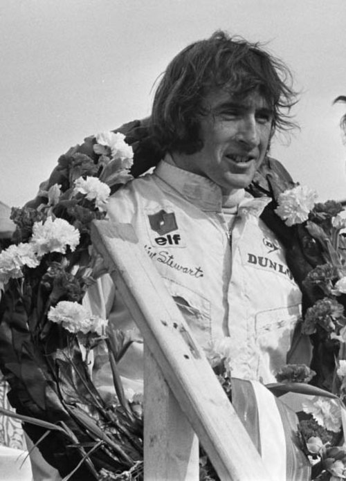 Briton Jackie Stewart won the first of his three championships.