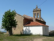 A ermida da Virxe da Mercede, lugar de Chanteiro.