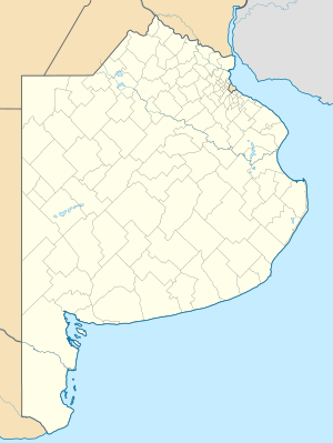 Mapa de localización de Provincia de Buenos Aires