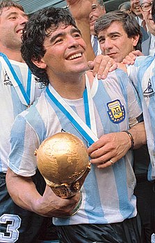 Диего Марадона в июне 1986 года