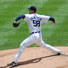 Galarraga pitching in July 2010 Armando Galarraga pitching 2010 cropped.jpg