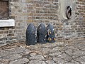 Artillery shells at the New Tavern Fort in Gravesend.