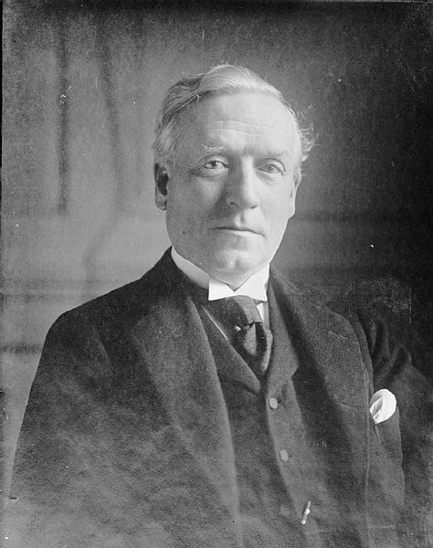Asquith led the government from 1908. He formed a coalition in 1915 during the First World War.