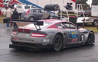 Kerry Baily placed fifth driving an Aston Martin DBR9 Aston Martin DBR9 of Kerry Baily.jpg