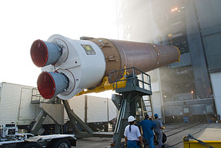 <span class="mw-page-title-main">Common Core Booster</span> American rocket stage used as the first stage of the Atlas V Rocket