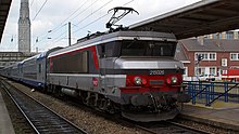 La BB 15026 en gare d’Amiens