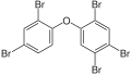 English: Skeletal formula of 2,2′,4,4′,5-pentabromodiphenyl ether (congener BDE-99) Deutsch: Strukturformel von 2,2′,4,4′,5-Pentabromdiphenylether (Kongener BDE-99)