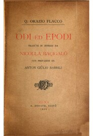 Odi ed Epodi..., 1899