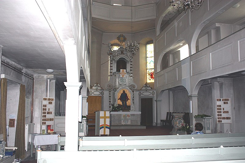 File:Bad Sulza, inside view of the St.Mauritius church.jpg