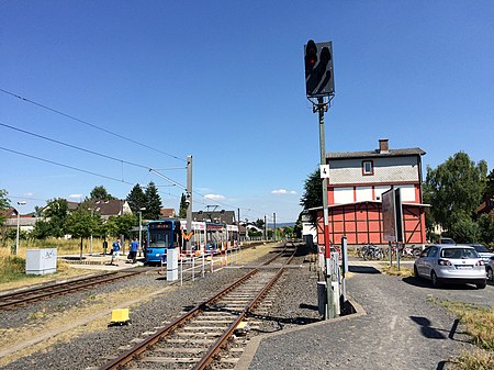 Bahnhof Großenritte Straßenbahn