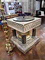 Font in the Church of Saint Dunstan in Stepney. [218]