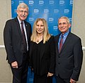 Barbra Streisand with Francis Collins and Anthony Fauci (27806589237).jpg