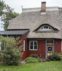 Grüne Straße in Prerow