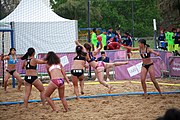 Deutsch: Beachhandball bei den Olympischen Jugendspielen 2018; Tag 6, 11. Oktober 2018; Mädchen, Platzierungsrunde - Amerikanisch Samoa-Hongkong 0:2 English: Beach handball at the 2018 Summer Youth Olympics at 11 October 2018 – Girls Consolation Round – American Samoa-Hong Kong 0:2