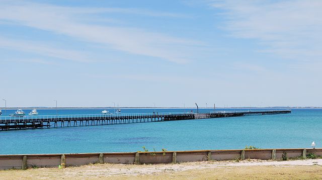 772 metres (2,533 ft) long jetty at Beachport