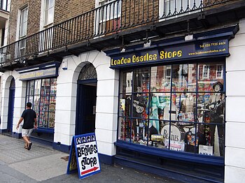 Beatles Store, Baker Street, London.