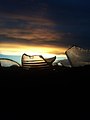 Beautiful sunset and broken glass.jpg