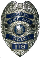 Escudo del Departamento de Policía de Bel Air