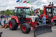 Беларуская: Трактар Беларус (МТЗ) 622. Мінск, Беларусь English: Belarus 622 tractor. Minsk, Belarus Русский: Трактор Беларус (МТЗ) 622. Минск, Беларусь