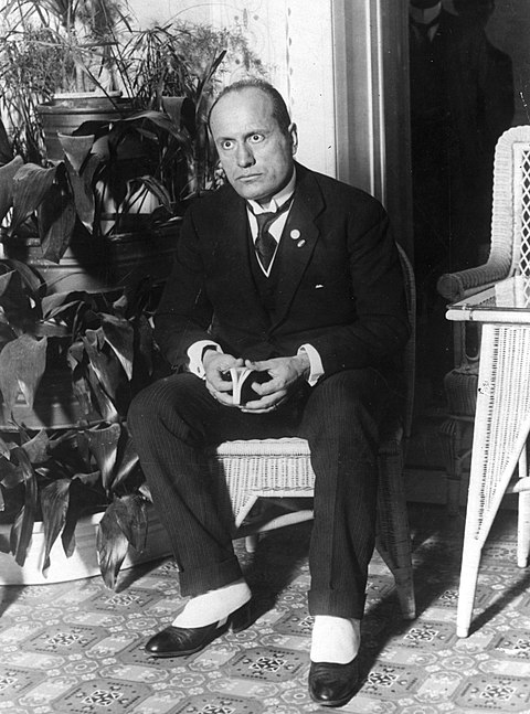 Benito Mussolini in 1922