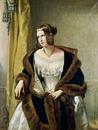 Marie Freifrau von Bernus, geborene du Fay (1819–1887), ca. 1838, oil on canvas, 128,6 x 97,2 cm, Städel Museum, Frankfurt