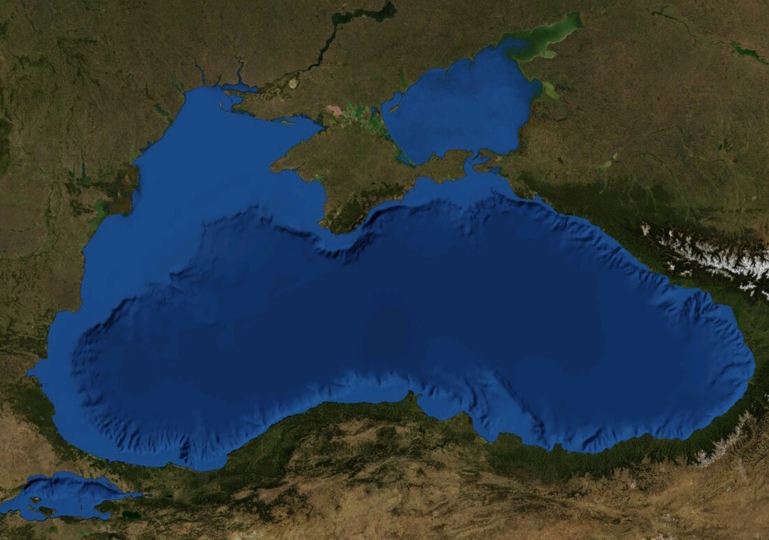 Black Sea undersea river