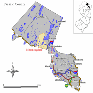Bloomingdale, New Jersey Borough in Passaic County, New Jersey, United States