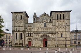 A bordeaux-i Sainte-Croix apátság szemléltető képe