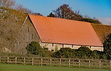 Boxley Abbey Barn Boxley Abbey Barn Grade 1 Listed Building.jpg