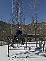 File:Boy taking sun bath in snow.jpg