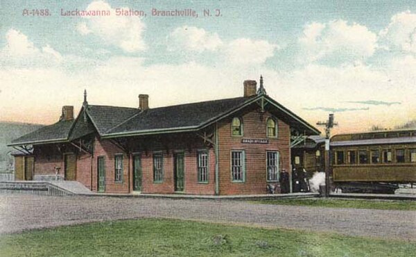 Branchville station, built in 1869