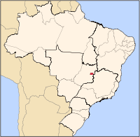 Ligging in Brasilië