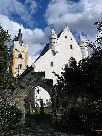 Église fortifiée à Ingelheim am Rhein