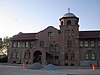 Bürogebäude und Apotheke des Stahlwerks Minnequa, Colorado Fuel and Iron Company