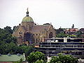 Our Lady of Victories church as seen from near the Camberwell railway station in eastern Melbourne.