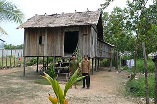 Rural Khmer house