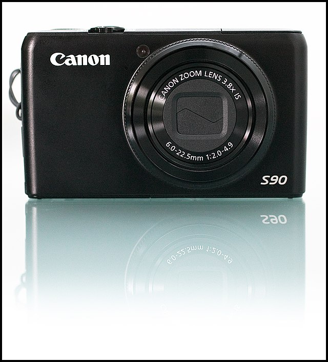 美品　Canon PowerShot S90  キャノン　パワーショットカメラ種類小型カメラ