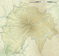 Mapa lokalizacyjna Cantal