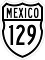 File:Carretera federal 129.svg