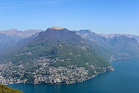 Castagnola unterhalb des Monte Brè