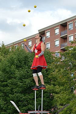 Cate Great at the 2019 Waterloo Busker Carnival