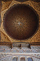 Ceiling decoration in the Hall of Ambassadors, Alcazar in Seville (UNESCO World Heritage Site). Seville, Andalusia, Spain, Southwestern Europe.jpg